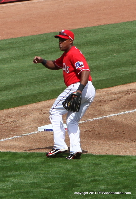 Adrian Beltre. Photo by David Dwyer